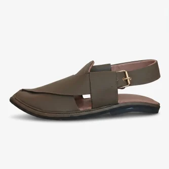 peshawari shoes olive brown